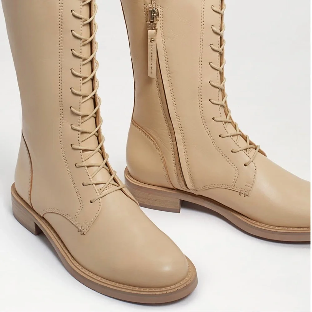 Nance Tall Lace Up Boot Sam Edelman - Picture 7 of 7